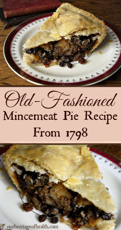 Classic Mincemeat Pie Recipe